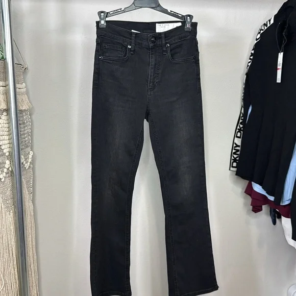 Women's  rag & bone
Epic Peyton Mid Rise Bootcut Jeans in Cornelia - Picture 9 of 13